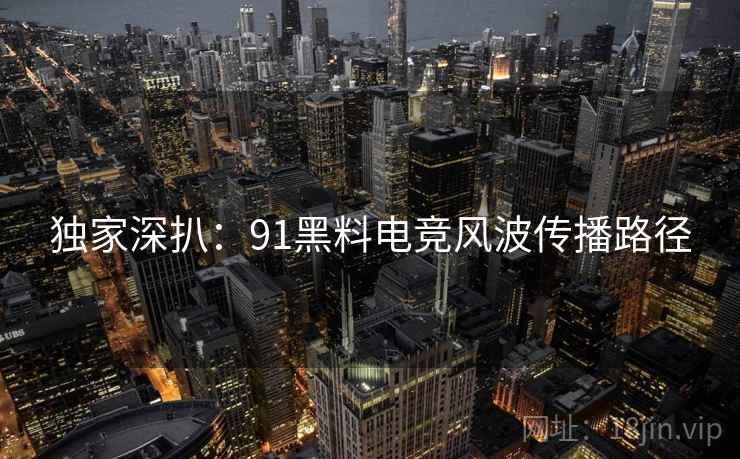 独家深扒：91黑料电竞风波传播路径